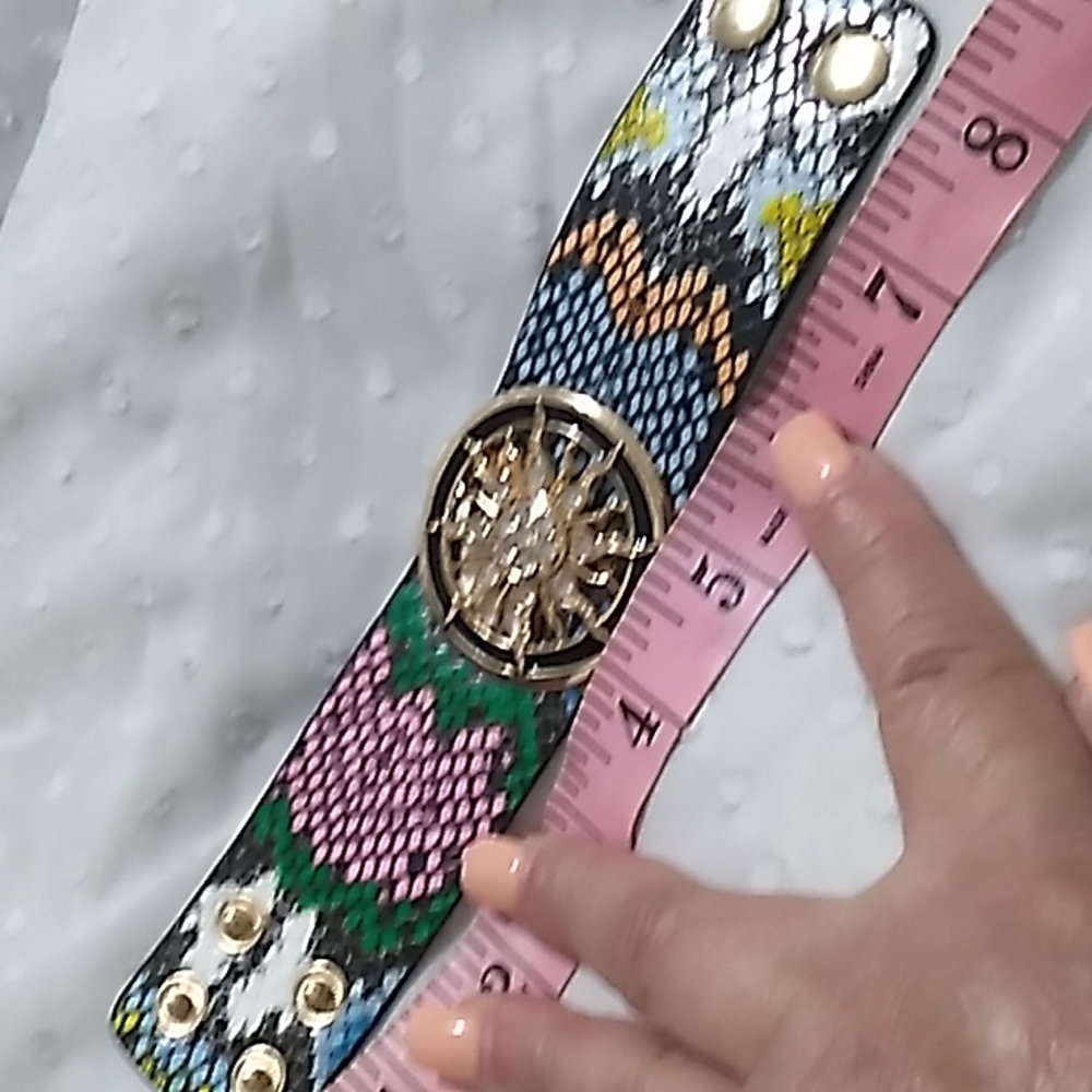 Fashion Rhinestone Cuff - Picture 6 of 7